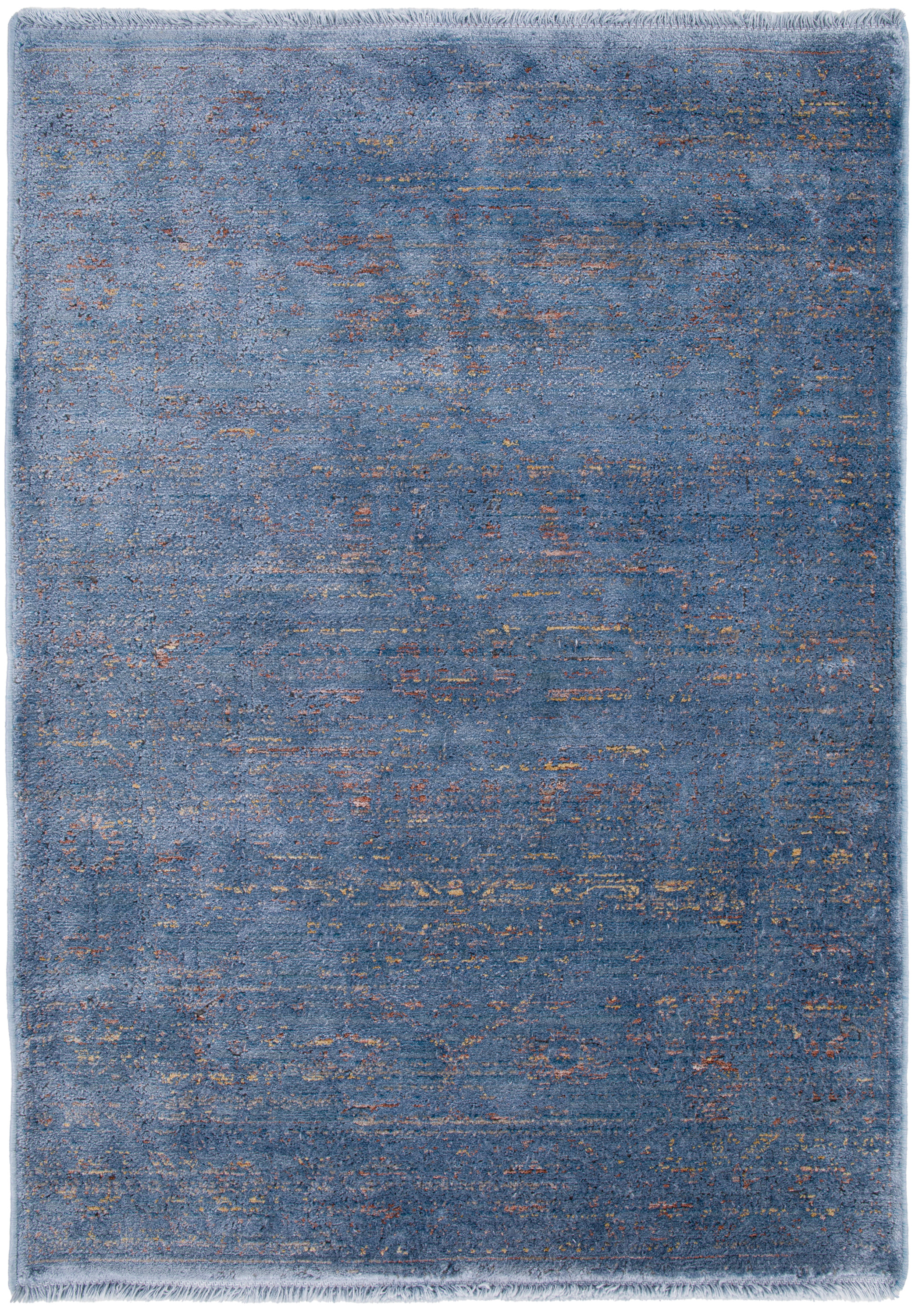 Nourison Luxurious 2' x 3' Blue Vintage Indoor Rug