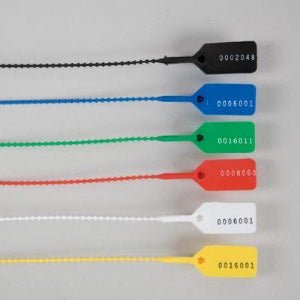 Easy Pull-Tight Seal Health Care Logistics Consecutively Numbered Blue Polypropylene 8-7/8 Inch Length