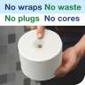 Tork, OptiServe® 2-Roll Coreless, Coreless Bath Tissue Dispenser, White