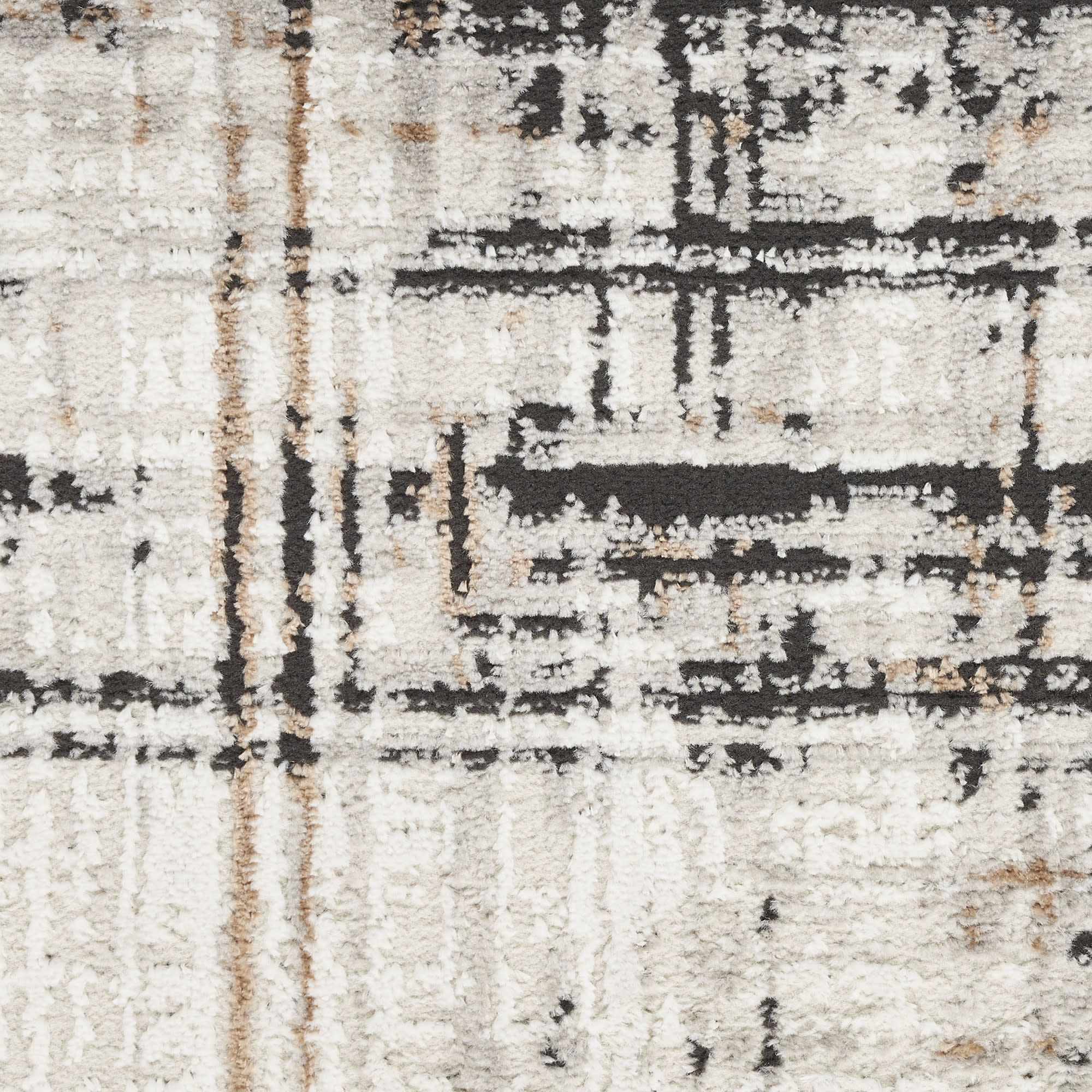 Calvin Klein CK029 Captivating 3'2" x 5' Ivory Multicolor Modern Indoor Rug