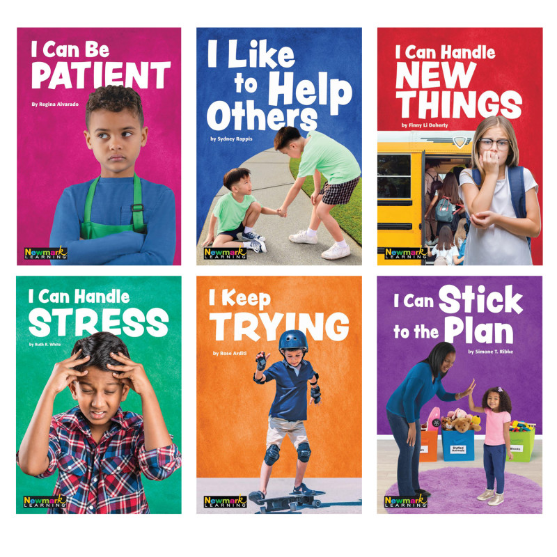 MySELF Readers: I Can Manage Myself and Set Goals, Small Book 6pack, English