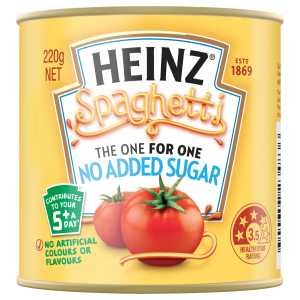  Heinz® Spaghetti No Added Sugar 220g 