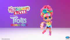 Hairdorables Loves Trolls World Tour,  Kids Toys for Ages 3 Up, Gifts and Presents - image 2 of 3