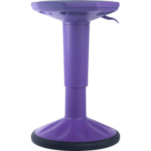 Height Adjustable Wobble Stool, Purple