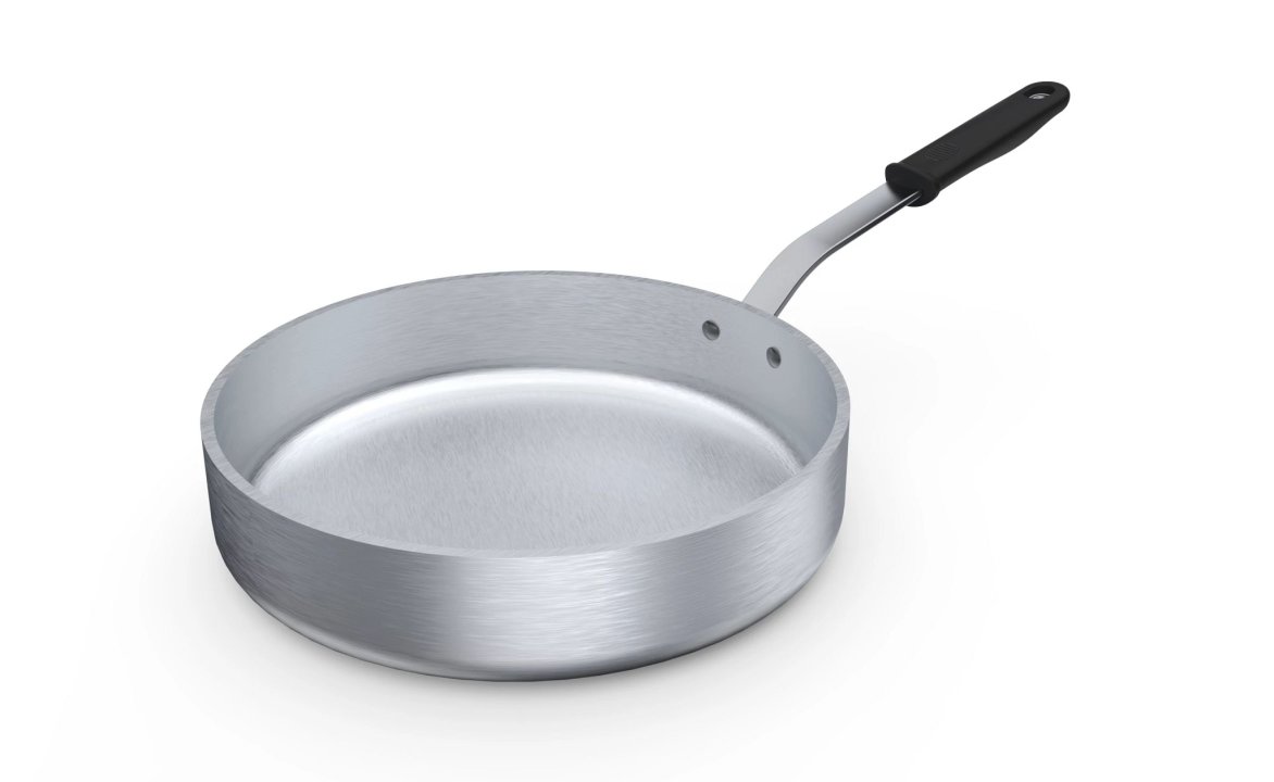 12-inch 5-quart Wear-Ever® Classic Select™ heavy-duty sauté pan with silicone handle