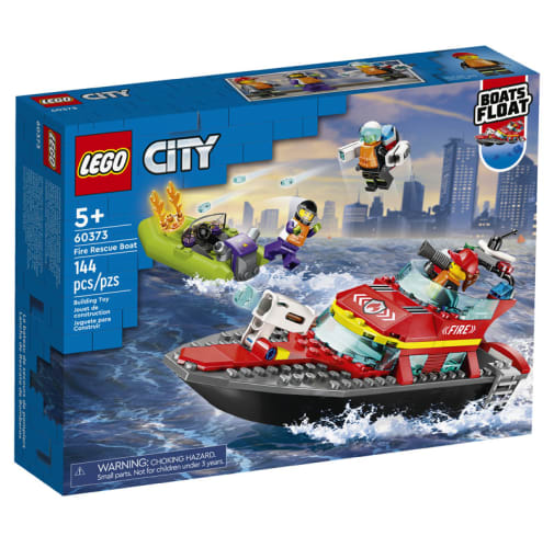 LEGO City Fire Rescue Boat (60373)