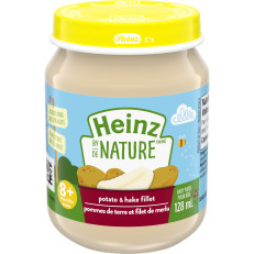 Heinz by Nature Baby Food - Potato & Hake Fillet Purée image
