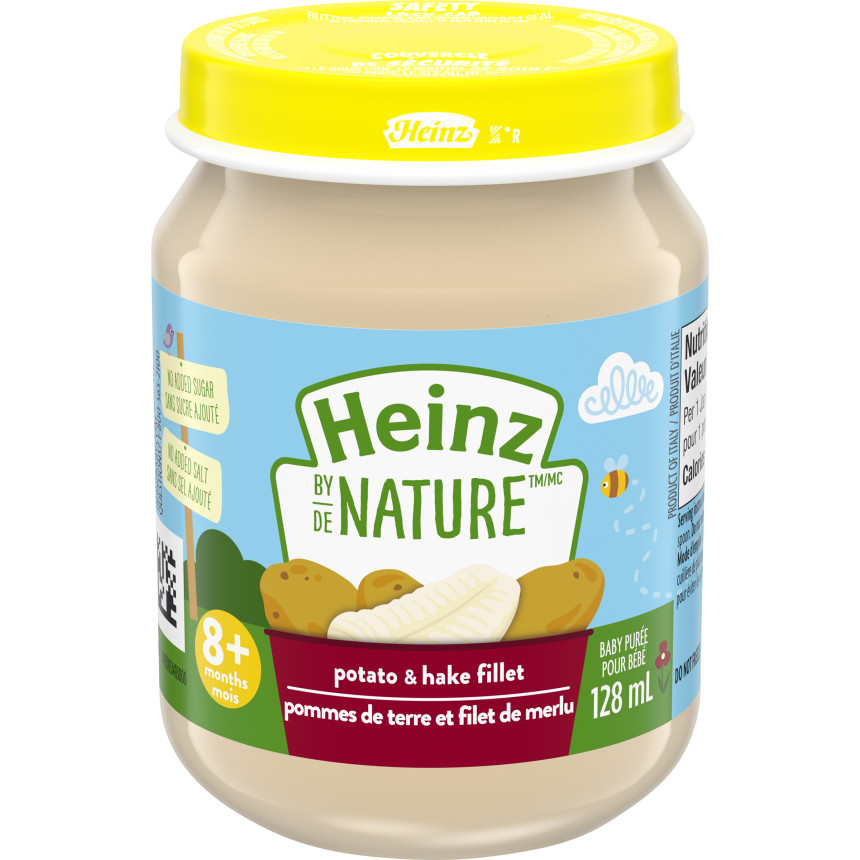 Heinz by Nature Baby Food - Potato & Hake Fillet Purée title=