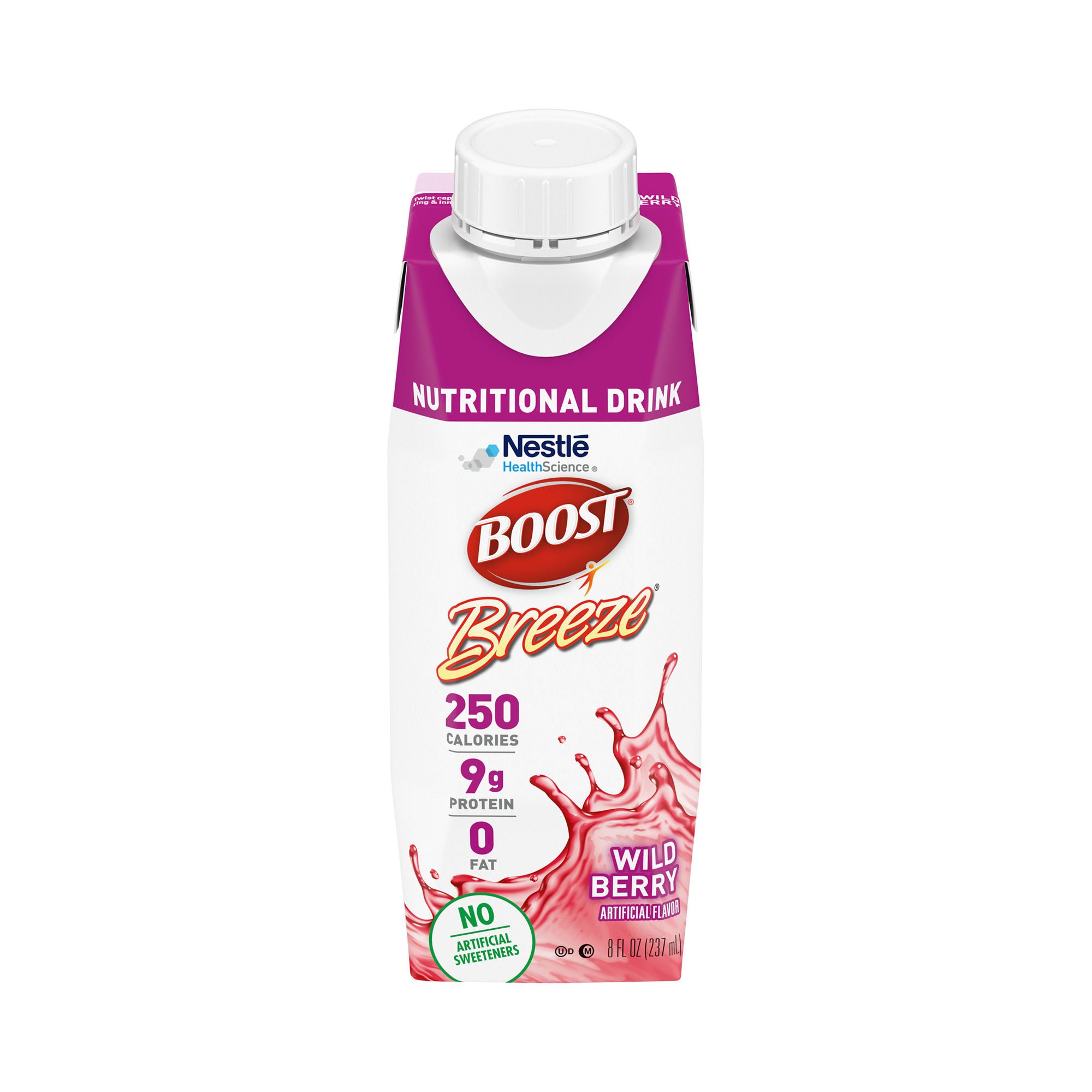 Boost Breeze® Wild Berry Nutritional Drink, 8-ounce Carton