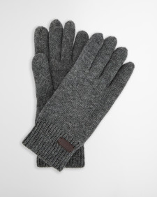 Carlton Knitted Gloves Classic Grey