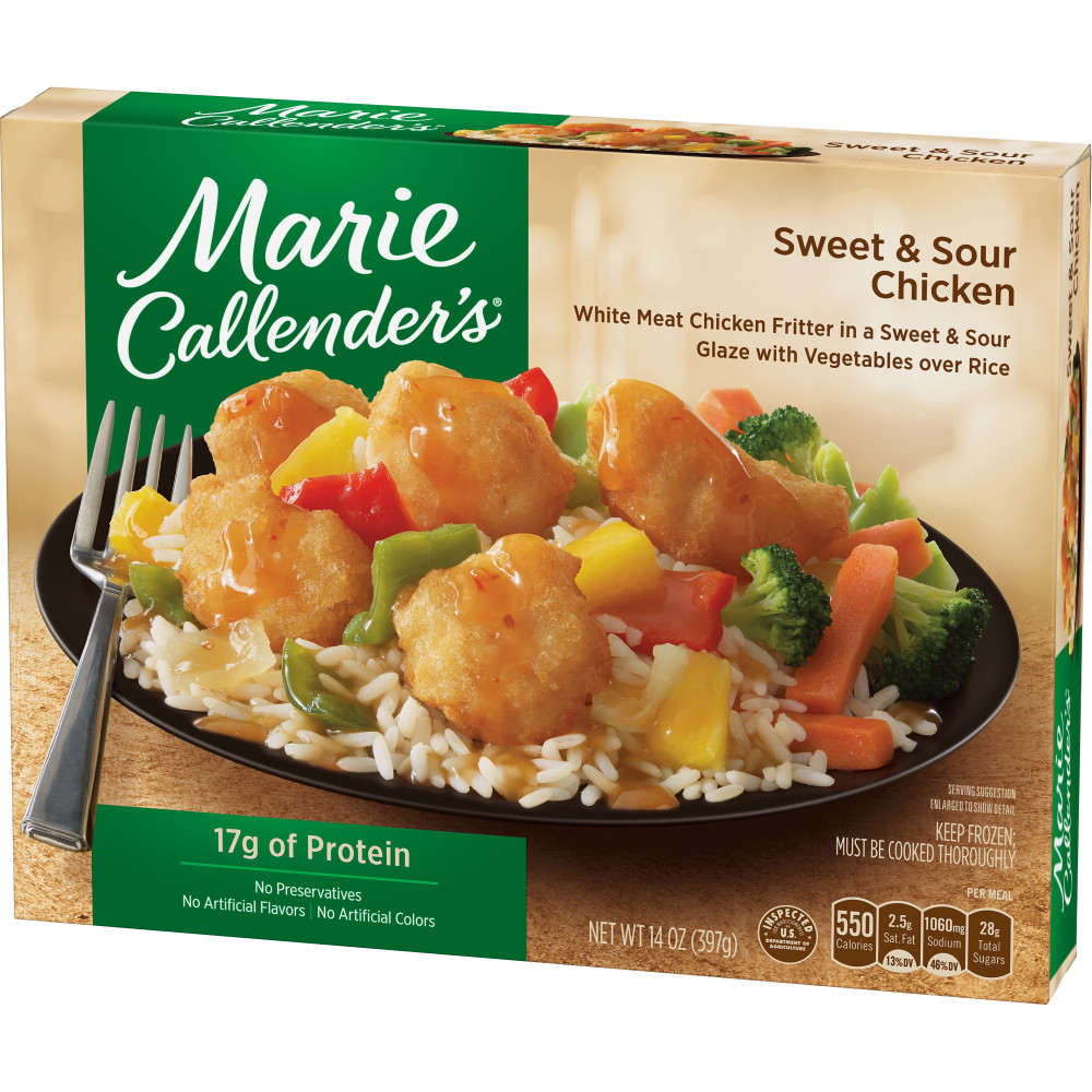 MARIE CALLENDERS Sweet And Sour Chicken Dinners | Conagra ...