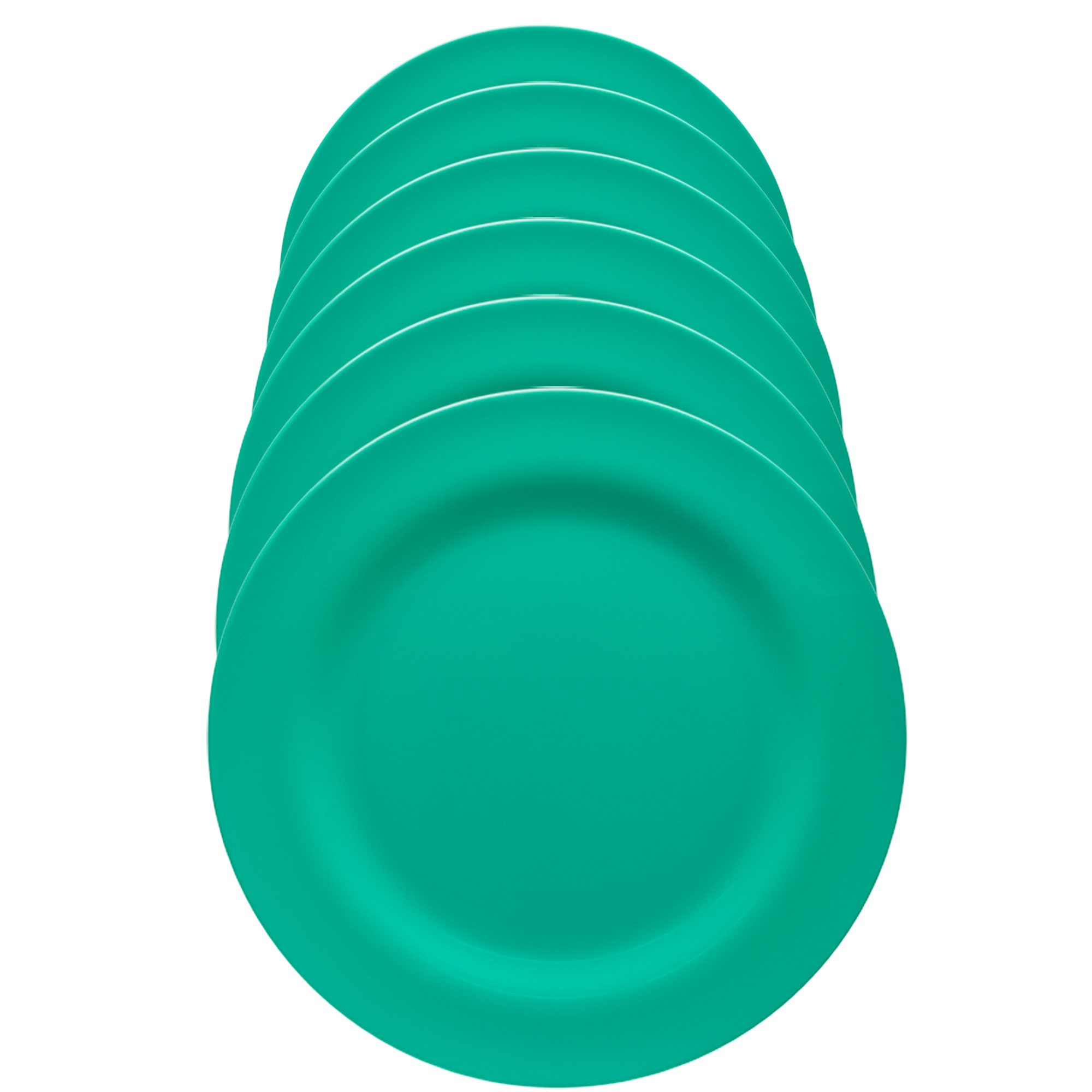 Ella Melamine Plate, Seaglass, 6-piece set slideshow image 2 Ella Melamine Plate, Seaglass, 6-piece set slideshow image 2