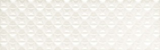 Visual Impressions White 8×24 Quadrangle Decorative Tile Matte Rectified