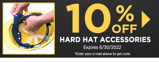 10% Off Hard Hat Accessories