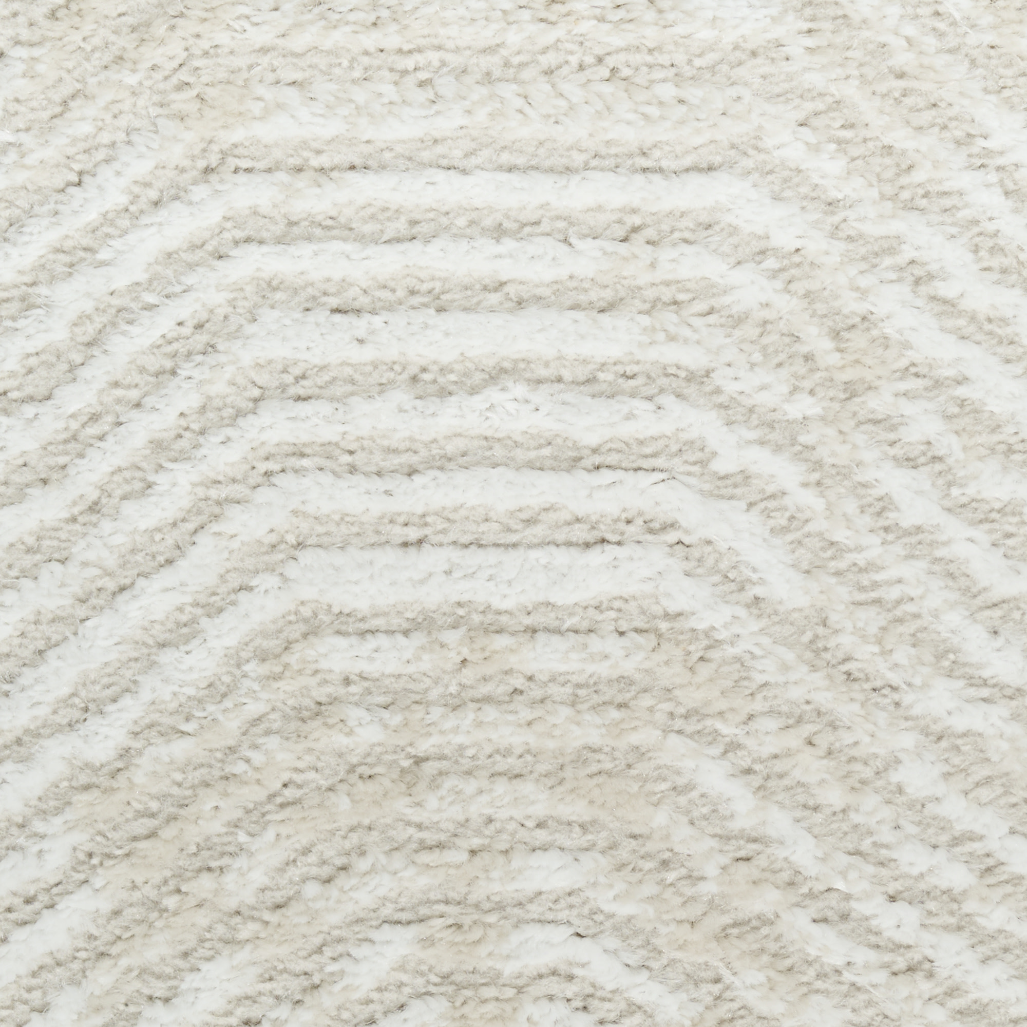 Nourison Dekor 2' x 4' Ivory Beige Modern Indoor Rug