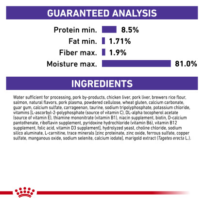 Feline Weight Control Loaf in Sauce Canned Cat Food