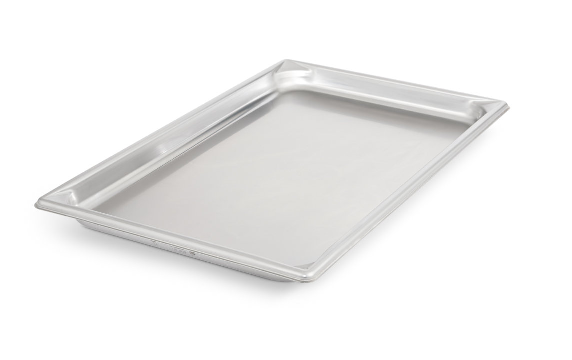 Full-size 1 ¼-inch-deep Super Pan V® stainless steel steam table pan