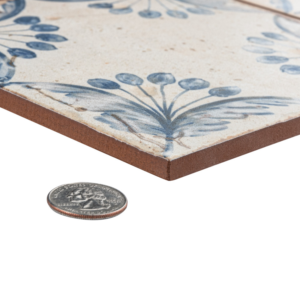 Artisan Oldker 13 in. x 13 in. Ceramic Floor and Wall Tile