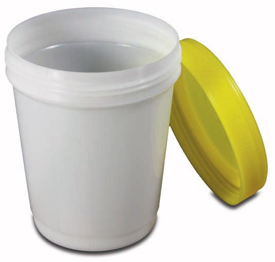 OakRidge Products CONTAINER, HISTOLOGY W/YLW CAP500ML (10/SL 10SL/CS)