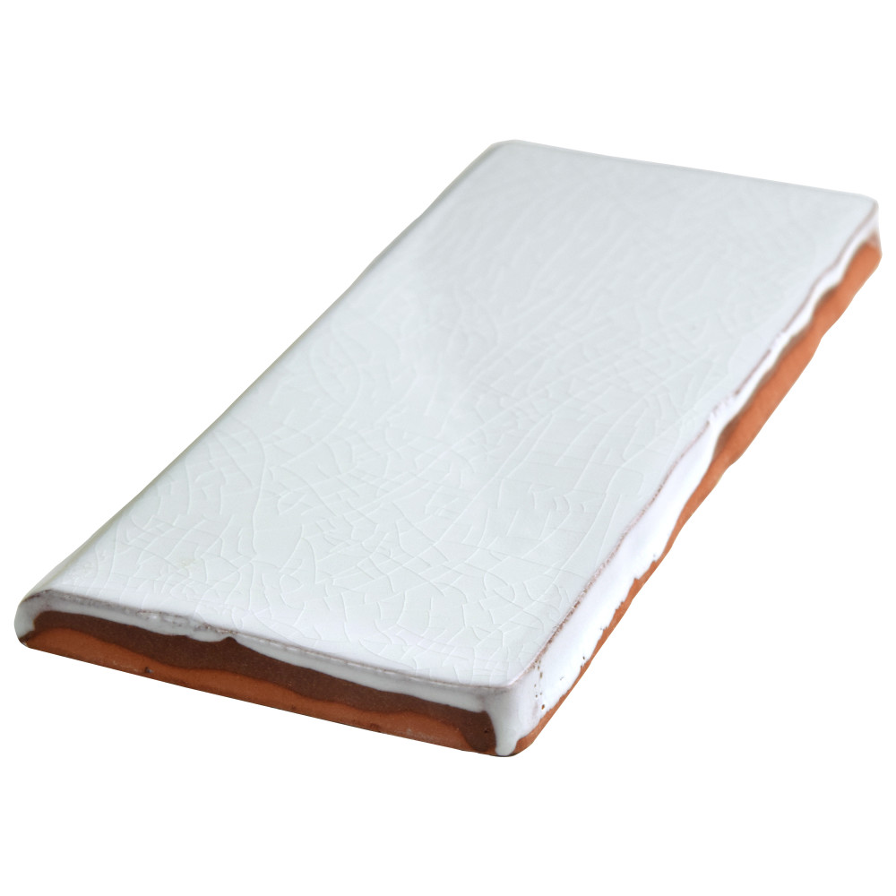 Antic Craquelle Bullnose Gris Claro 3x6 Rectangle Ceramic Wall Only Digital Pattern