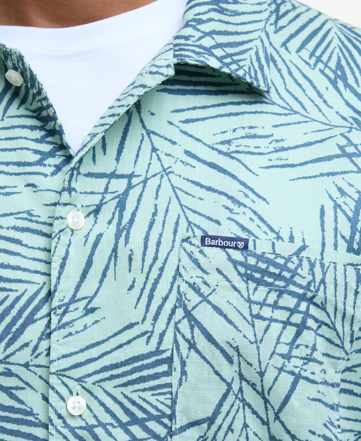Falmouth Printed Regular Short-Sleeved Shirt image number 4