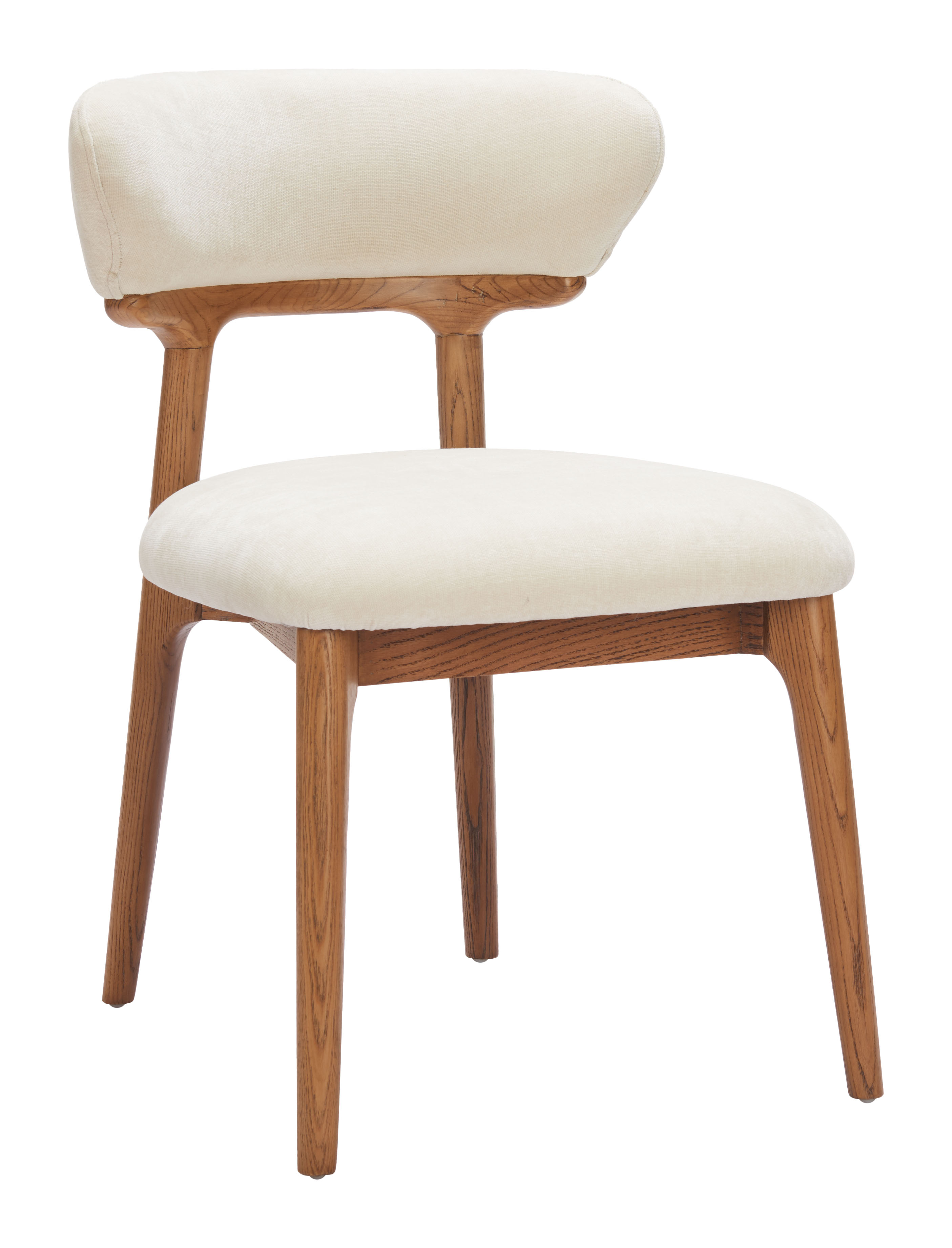 Cedar Dining Chair (Set of 2) White & Walnut product image