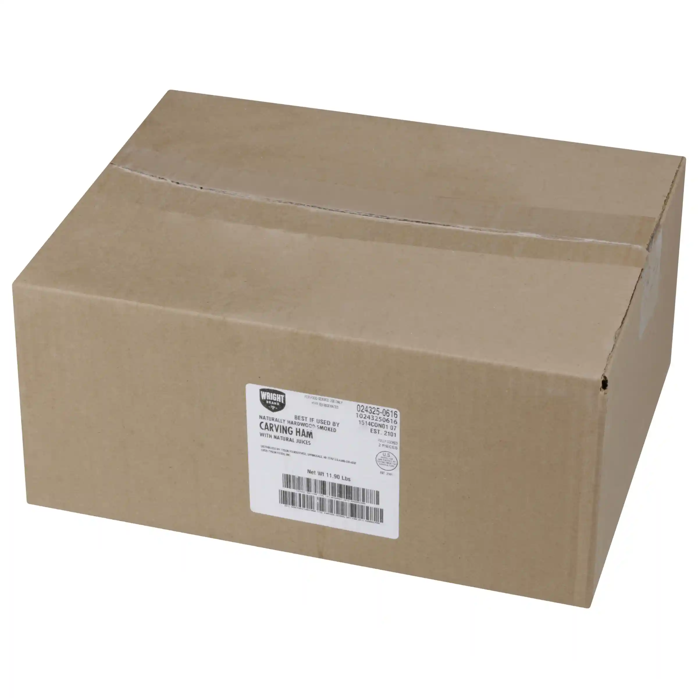 Wright® Brand Fully Cooked Smoked Carving Ham With Natural Juices, 2 Count_image_5