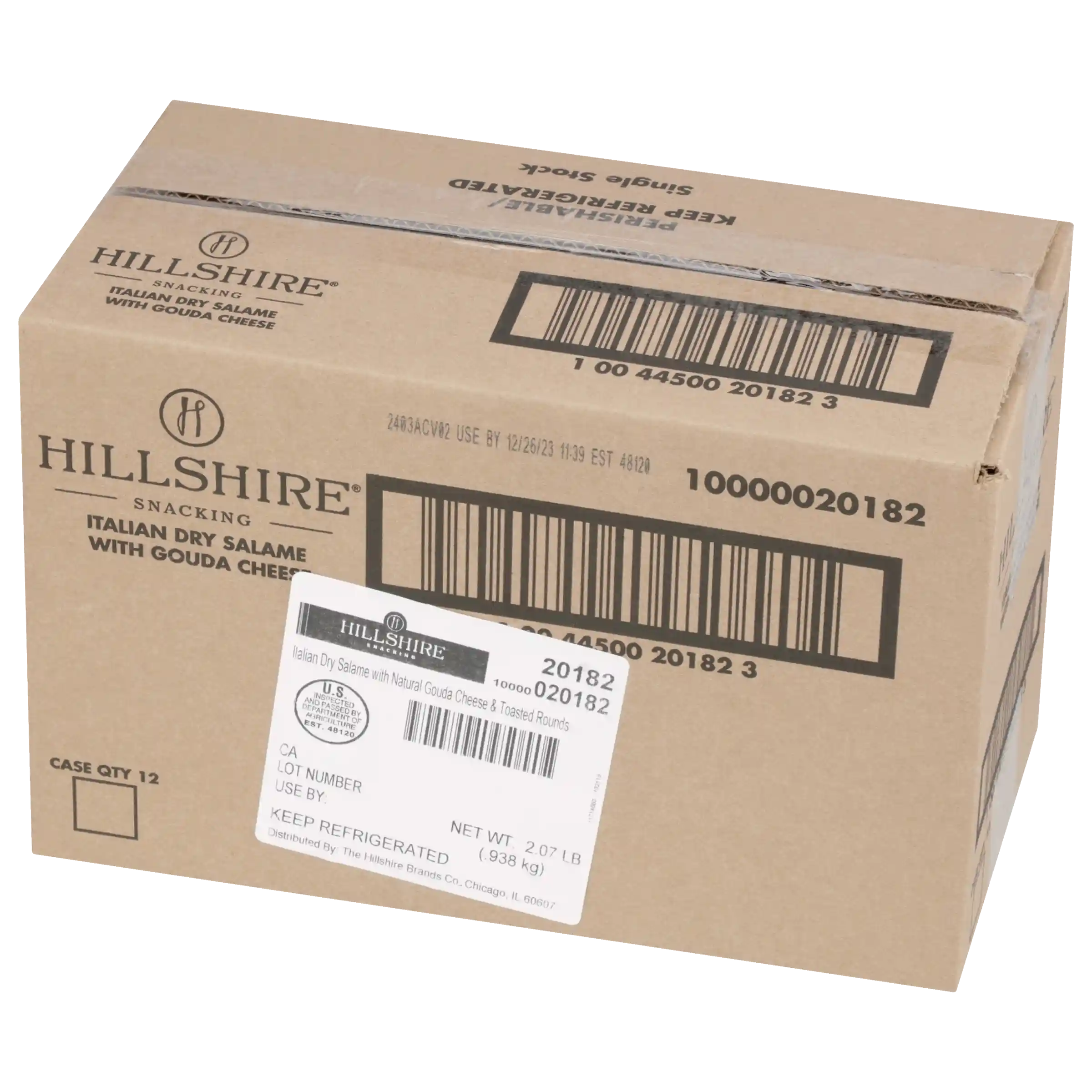 Hillshire® Snacking Small Plates, Italian Dry Salame Deli Lunch Meat and Gouda Cheese, 2.76 oz_image_4