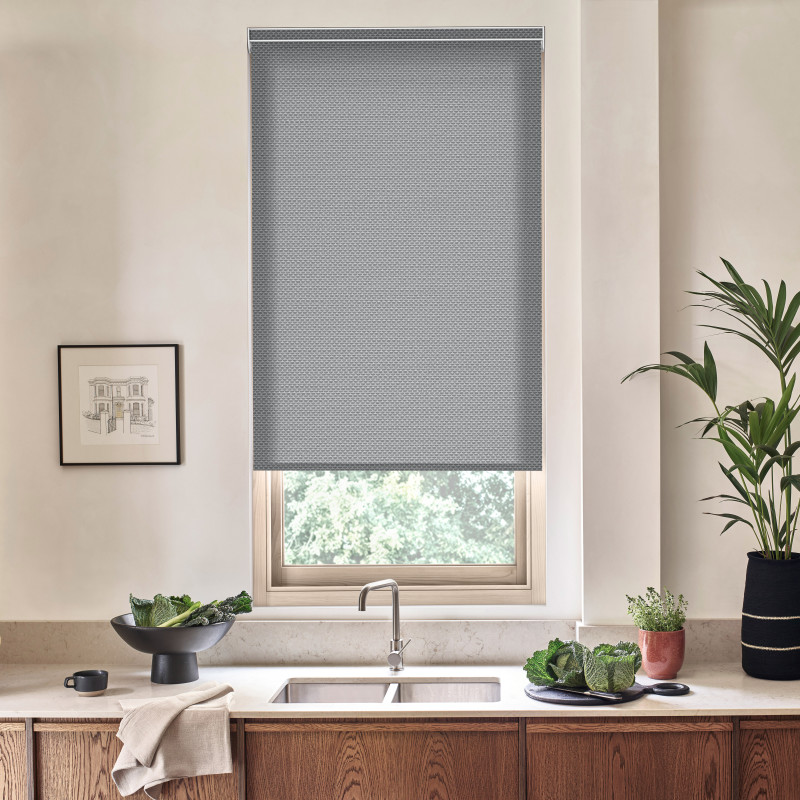 Baden Silver Roller Blind
