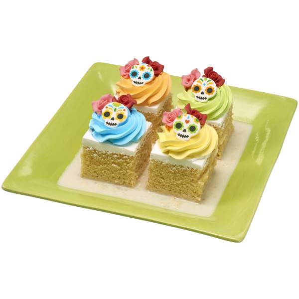Day of the Dead - Red 3 Free Sweet Décor® Edible Decorations