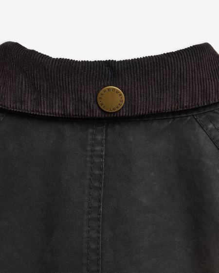 Barbour Re-Loved Beadnell Waxed Jacket - Size 12