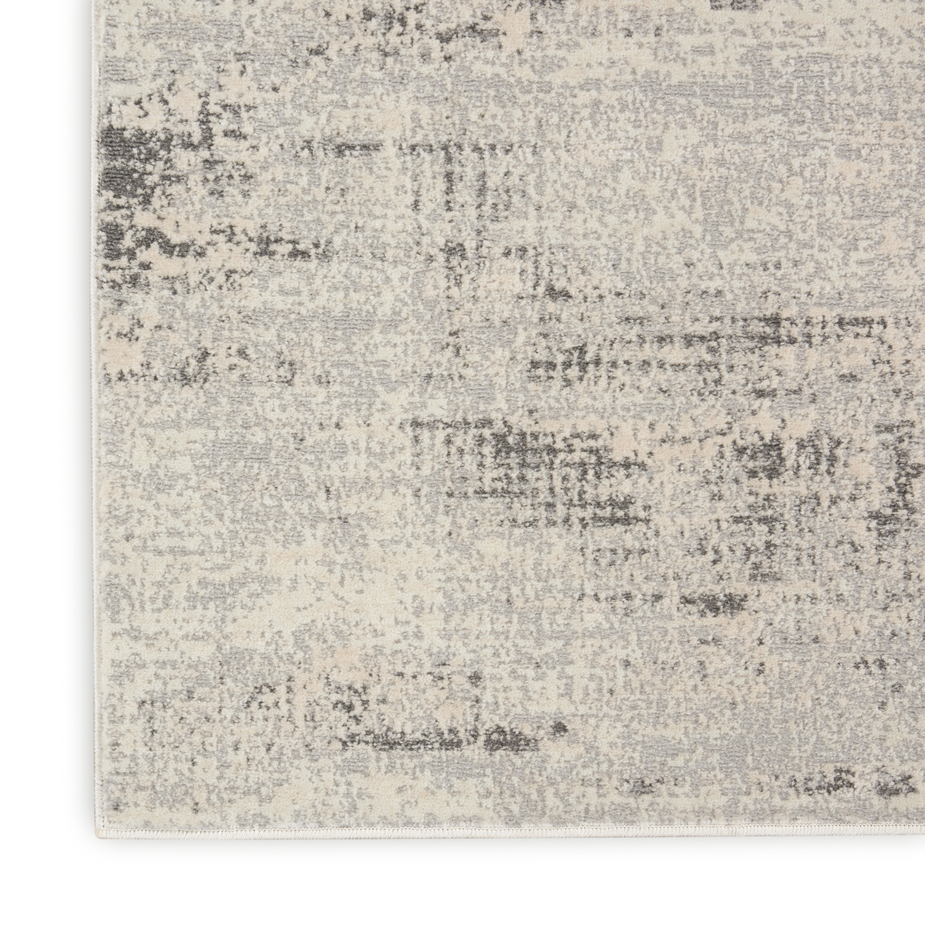 Calvin Klein CK950 Rush 2'3" x 7'3" Ivory Beige Modern Indoor Rug
