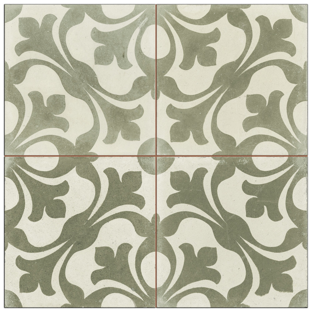 Sample – Kings Nouveau Sage Ceramic Floor and Wall Tile