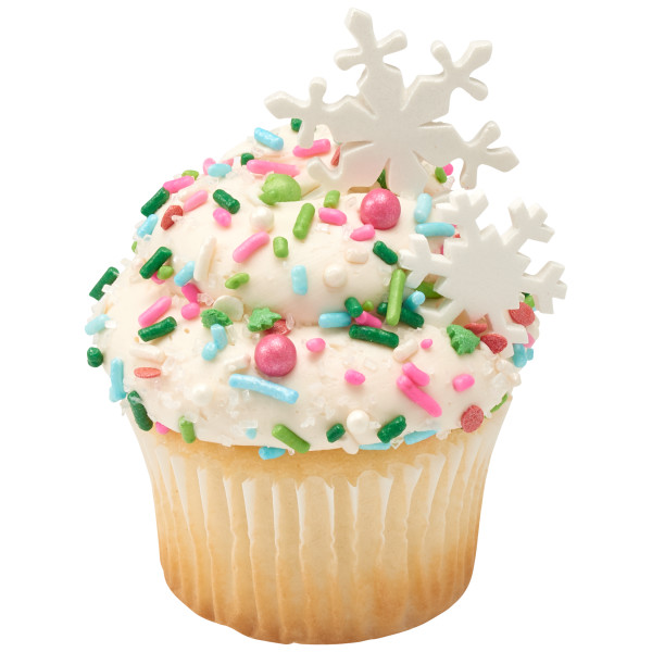 Snowflake Assortment Gum Paste Layon