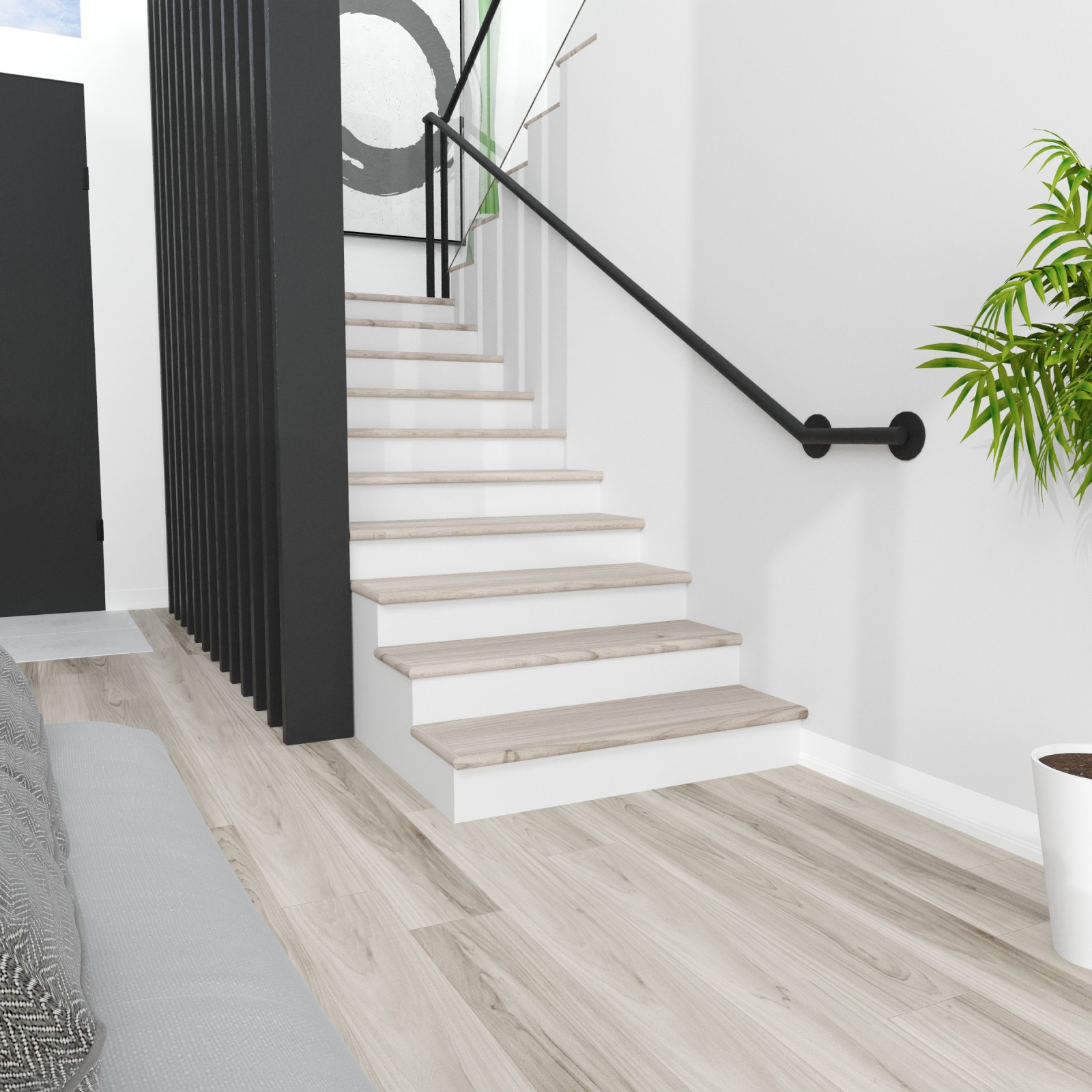 Railway Gray Tread w/ Cap Universal view 2