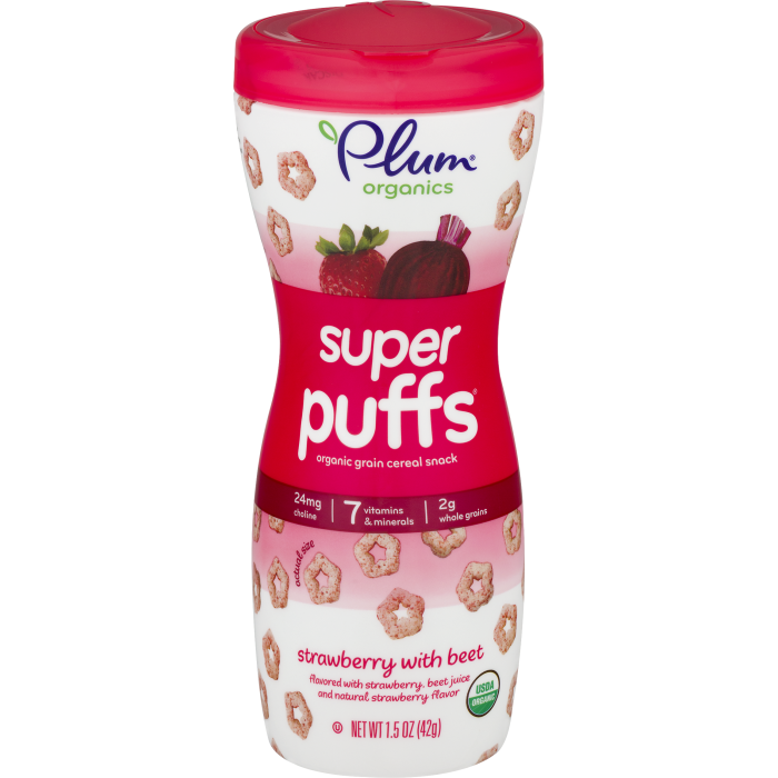 Strawberry with Beet Cereal Snack
