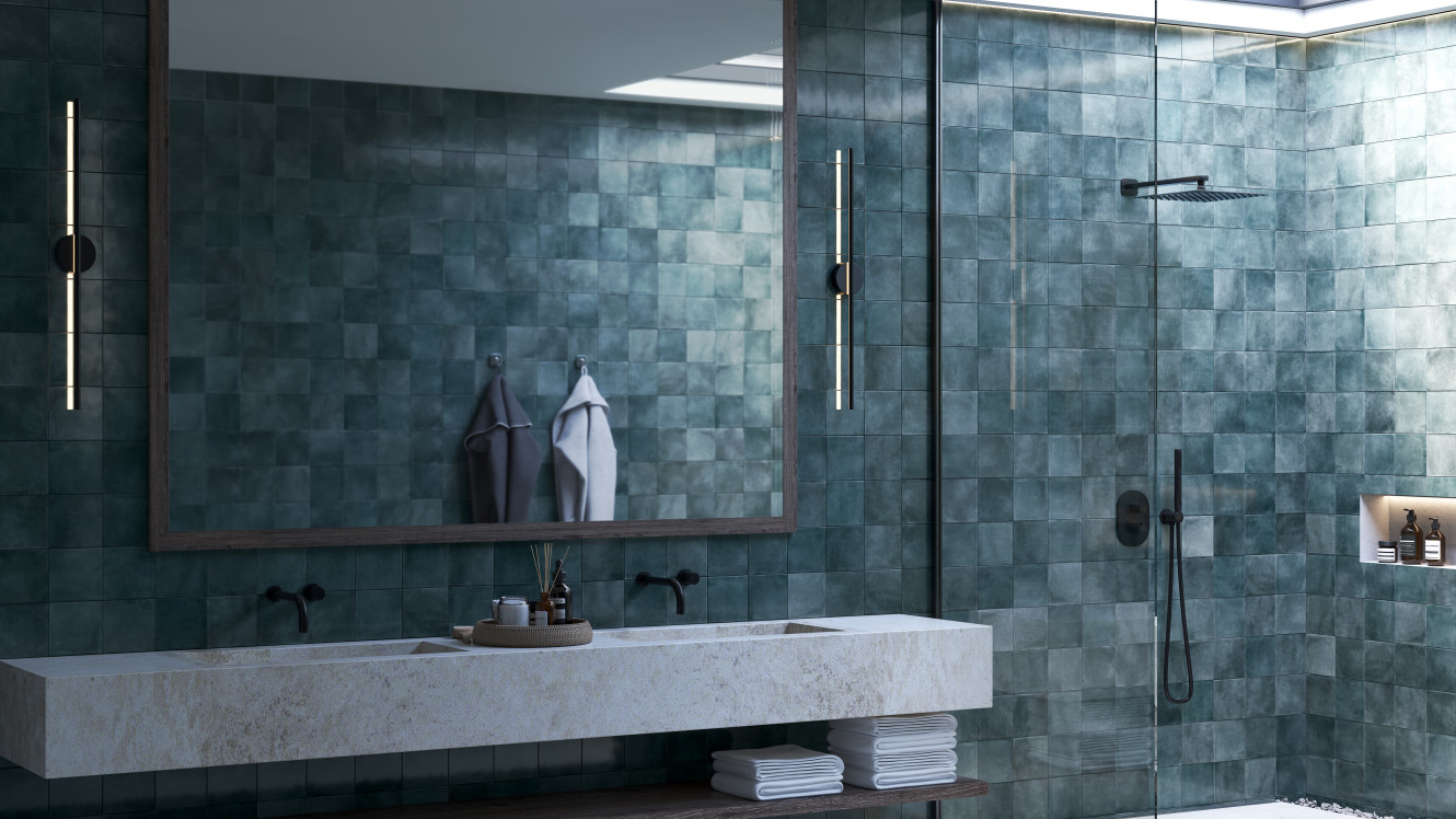 Lisbon Blue 6x6 Gloss Lisbon Blue 6x6 Gloss