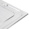 Full-size Super Pan 3® slotted stainless steel cover