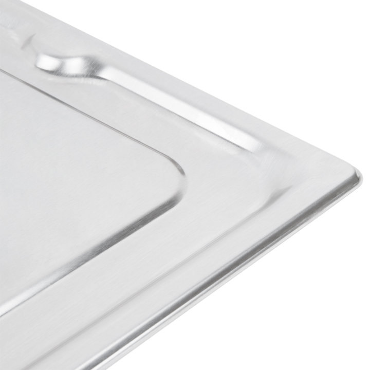 Full-size Super Pan 3® slotted stainless steel cover