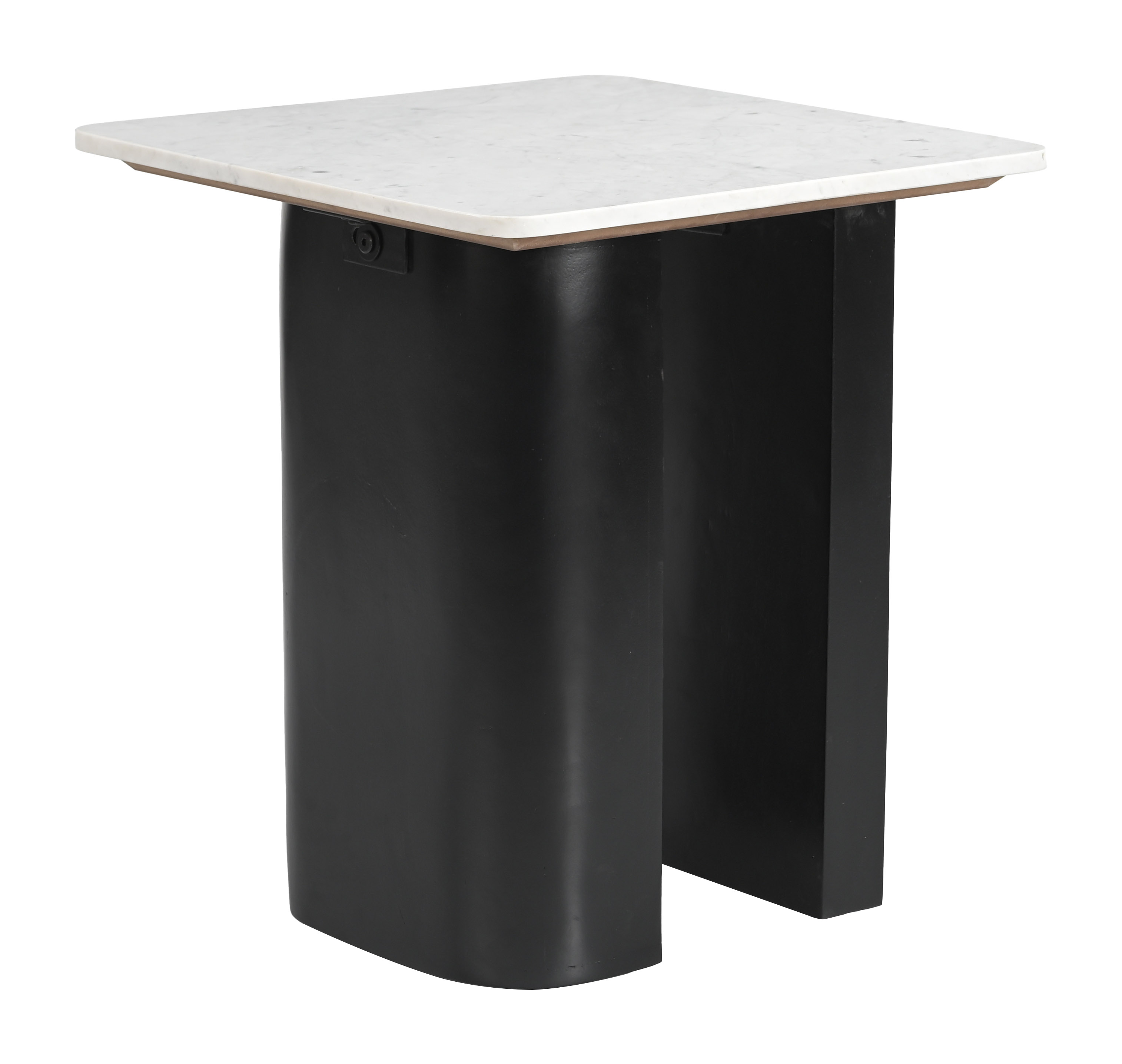 Fiora Side Table White & Black product image