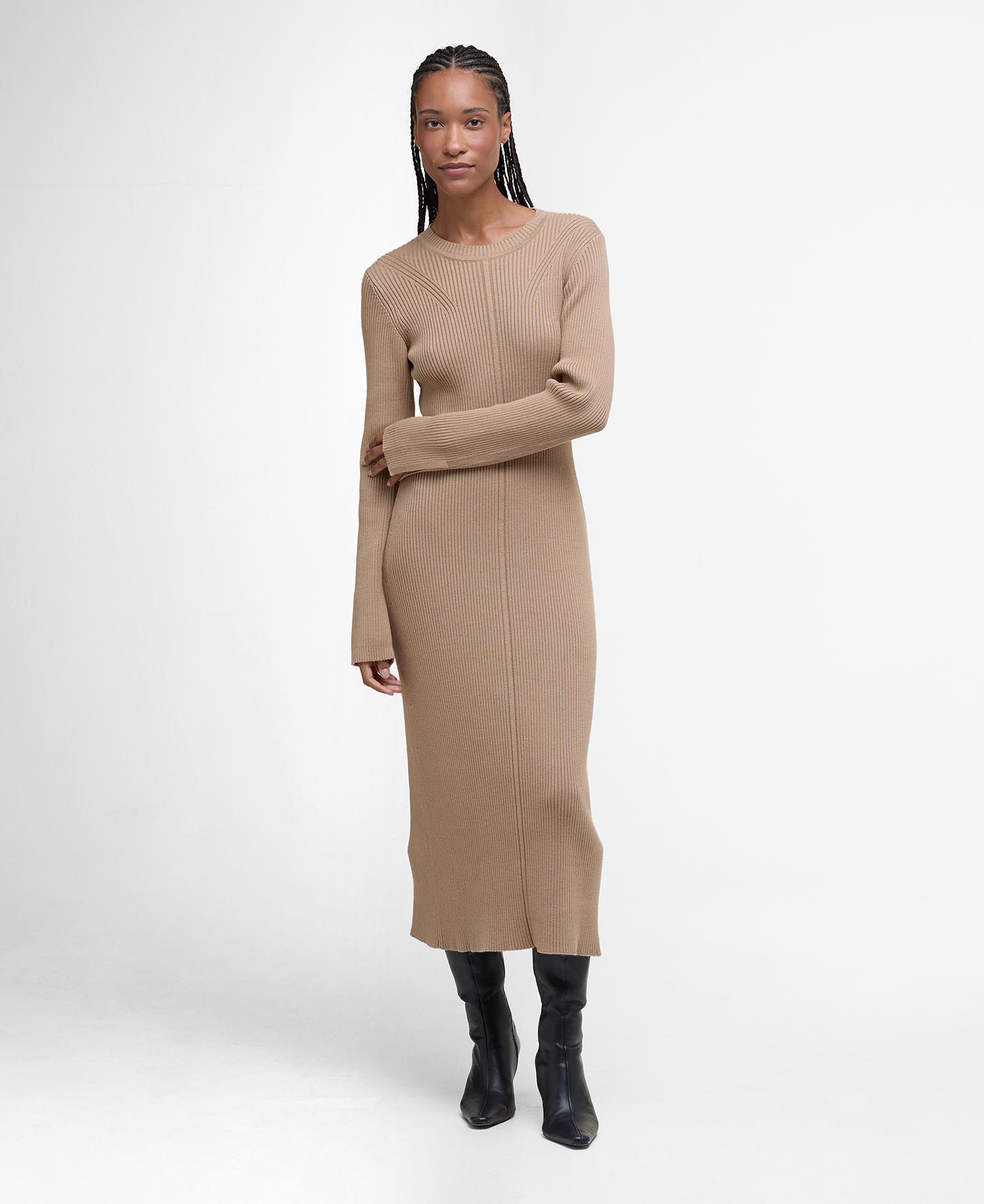 Anastasia Knitted Midi Dress image number 1