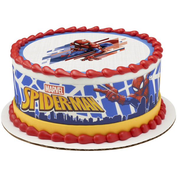 Marvel's Spider-Man™ In Action PhotoCake® Edible Image® Strips