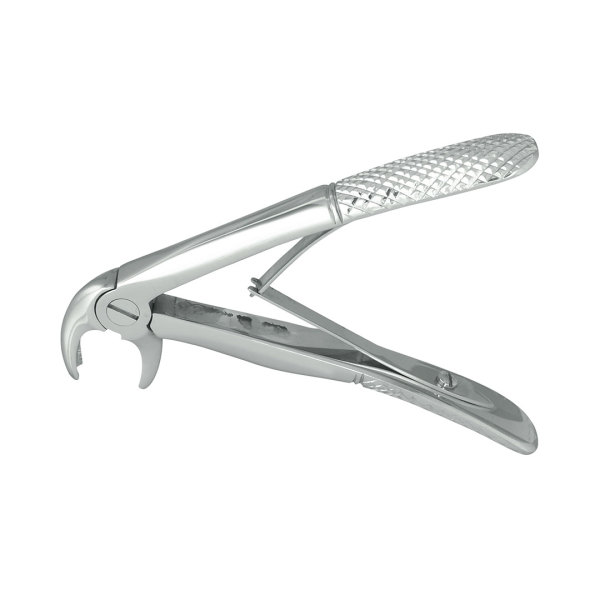Nordent #6 Klein Pedo, Lower Molar, Spring Handle Extraction Forcep