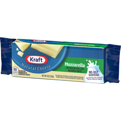 Kraft Mozzarella Cheese, 8 oz Block