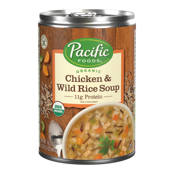 Organic Wild Rice Chicken Soup