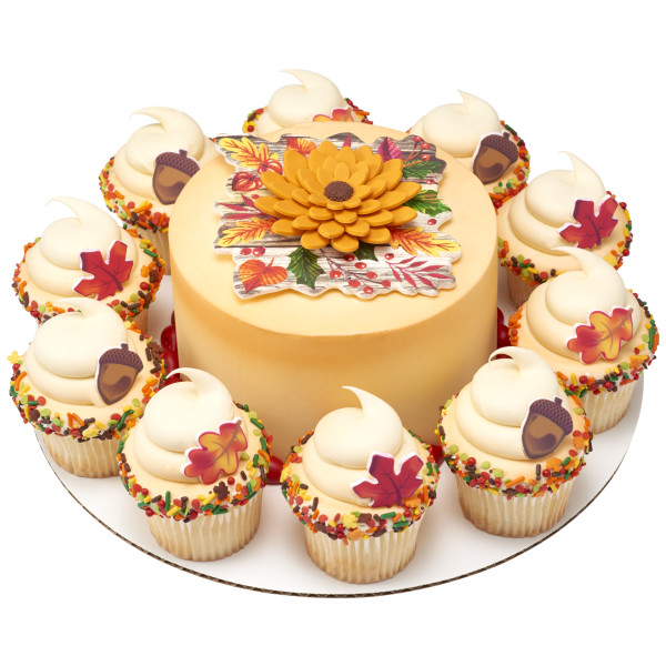 Fall Foliage Assortment Gum Paste