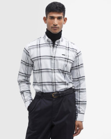 Nethertown Tailored Long-Sleeved Shirt Classic White