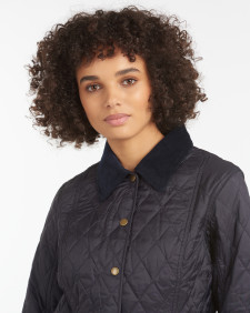Summer Liddesdale Quilt Jacket Navy-Pearl