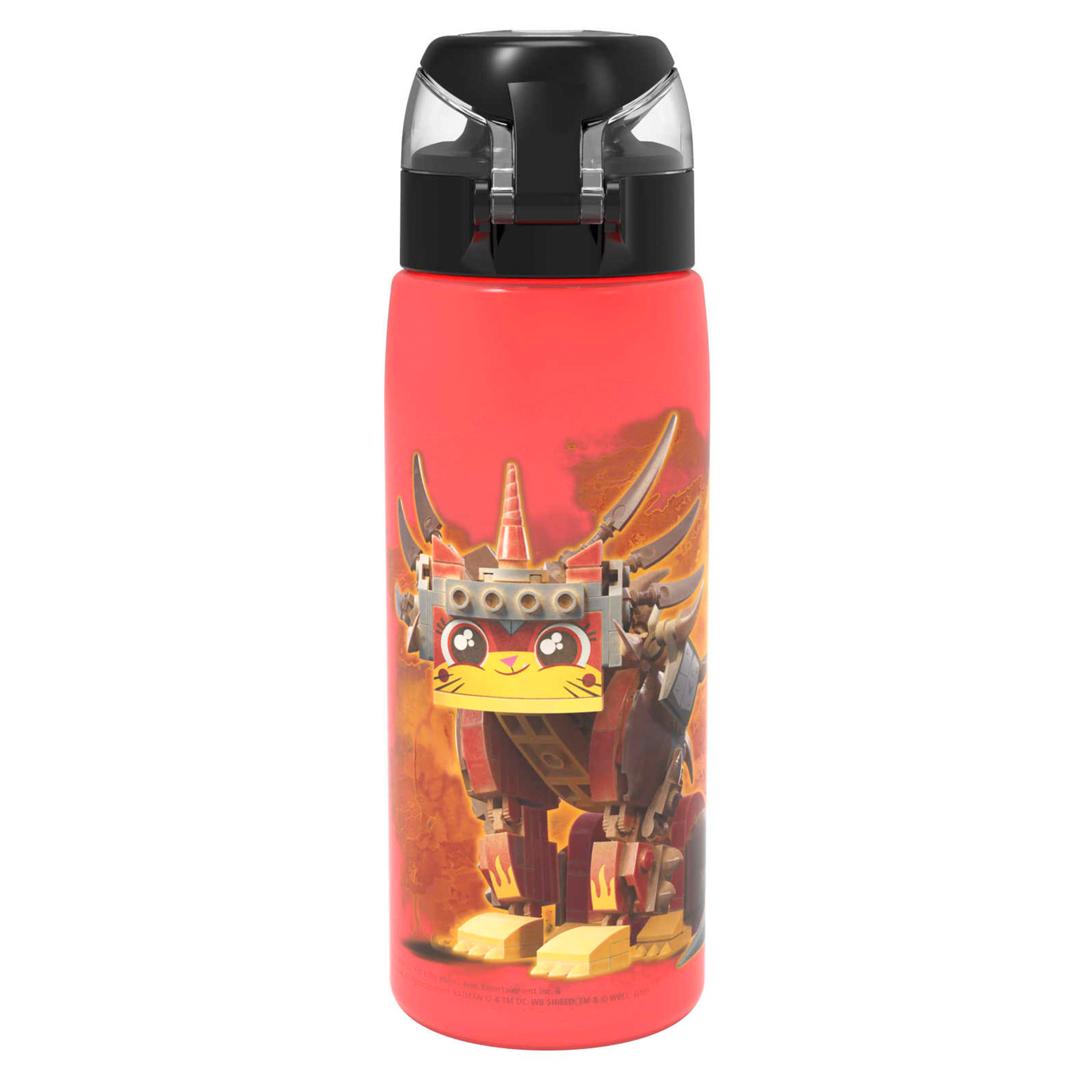 LEGO Movie 2 25 ounce Water Bottle, Batman, Wyldstyle & Emmet, 2-piece set slideshow image 6 LEGO Movie 2 25 ounce Water Bottle, Batman, Wyldstyle & Emmet, 2-piece set slideshow image 6