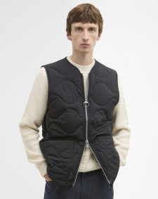 Barbour x ARKET Aron Gilet Black